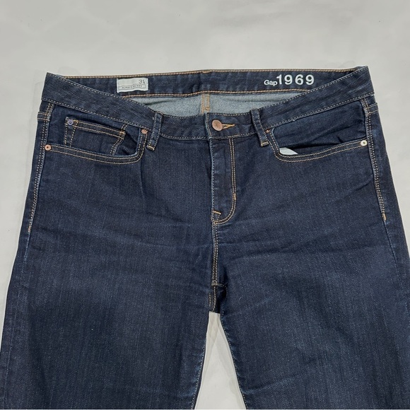 Gap 1969 Always Skinny Super Dark Wash Jeans - Picture 2 of 5